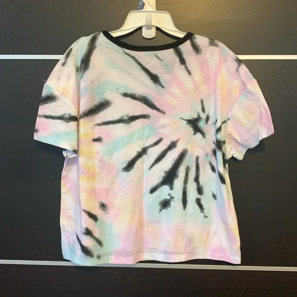 Justice Girls Short Sleeve Graphic “Love Together” Boxy Tee Shirt